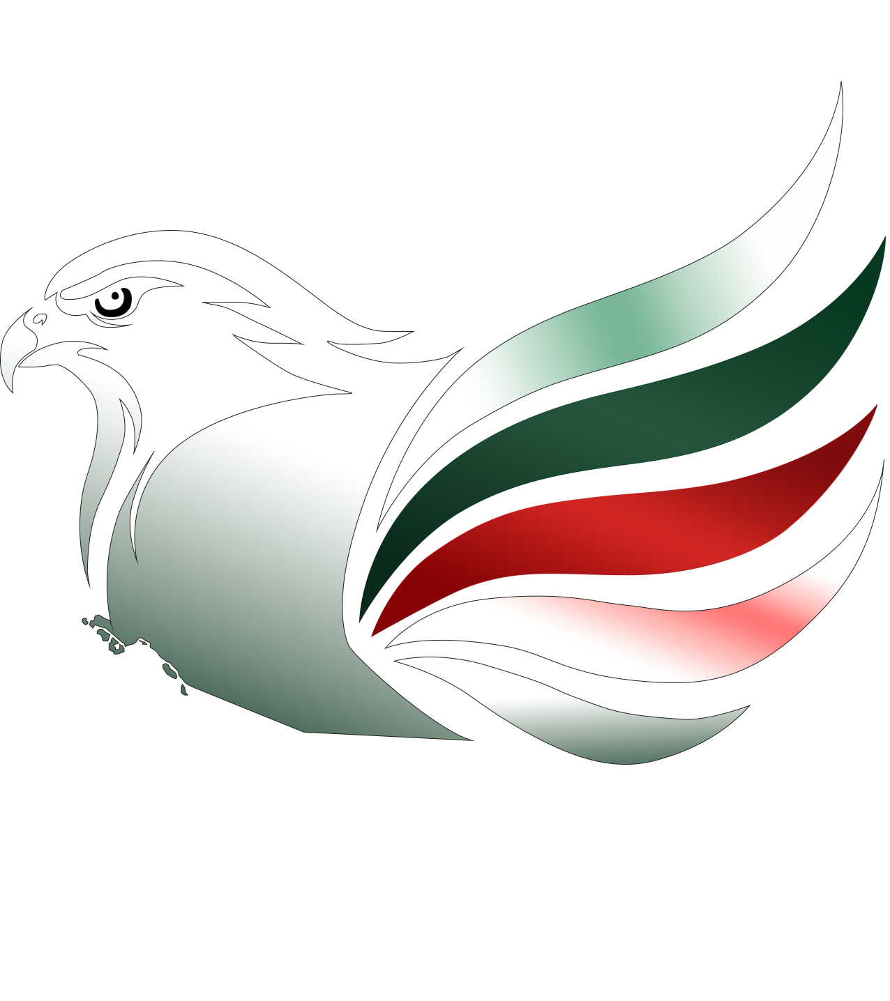 KHALIJ-INTELLI falcon emblem